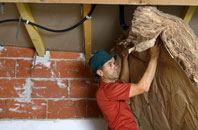 Trematon Castle tapered roof insulation